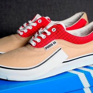 NEW PUMA Villian S Canvas Sneakers 10 (354498-04)